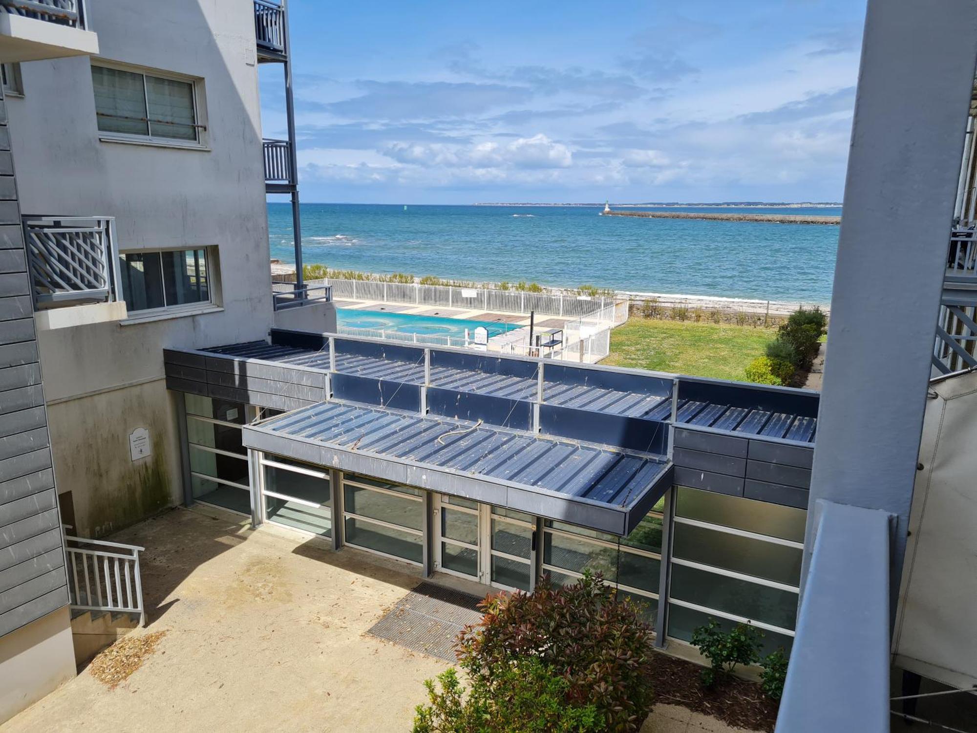 Appartement Vue Laterale Mer Le Croisic Exterior foto